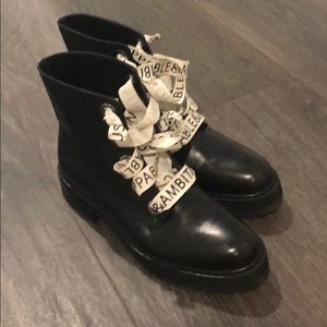 Zara combat boots